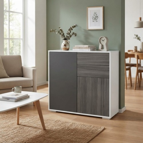 Elegant high gloss sideboard - gloss,