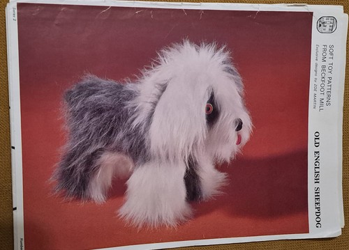 Old english sheepdog - old,