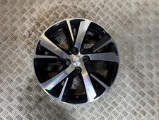13-19 PEUGEOT 2008 17" INCH 4 STUD 10 SPOKE ALLOY WHEEL 6.5JX17 (SCRATCHED)