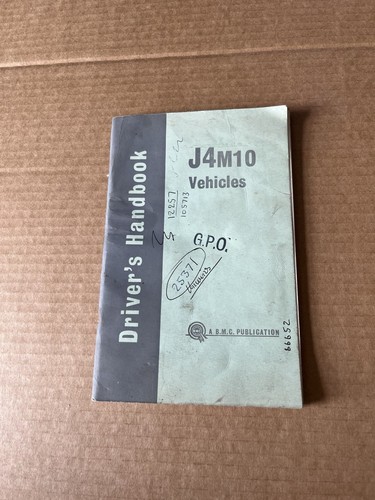 M10 vehicles owners manual - m10,