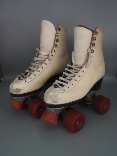 Vintage 80s white leather - 80s,