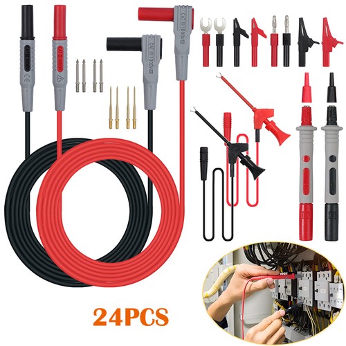 24pcs multimeter test leads - 24pcs,