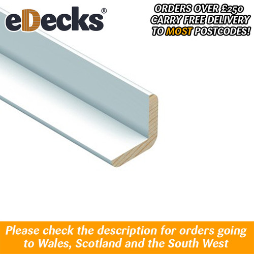 Pack white angled 19mm - 14,