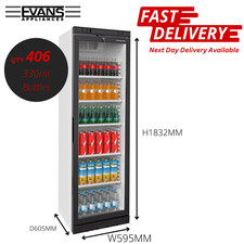 Commercial upright single door - upright,