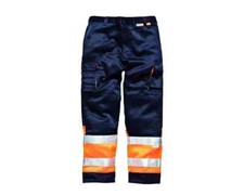 Dickies Trousers Hi Viz Size 40R Orange/Navy SA99970