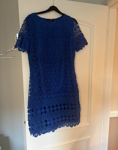 Savoir blue floral - floral, shift