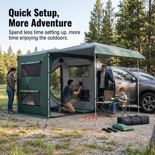 Car tent for - camping,, quick