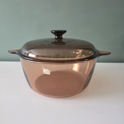 Vtg corning ware vision amber - vtg,
