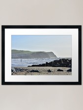 Borth, Mid Wales - Sea, Rocks