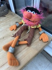 Junior Toys The Muppets - Animal - Deluxe Hand Puppet Doll 25" Vtg Jim Henson