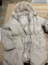 Girls H&M, Puffer Coat, Beige