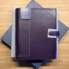 Filofax A5 Holborn Purple