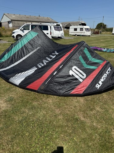 Slingshot rally 10m kite with - rally,