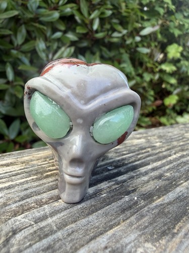 Picture jasper alien head with - head,