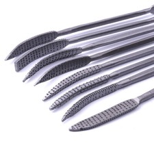 8pc Riffler Wood Rasp 190mm