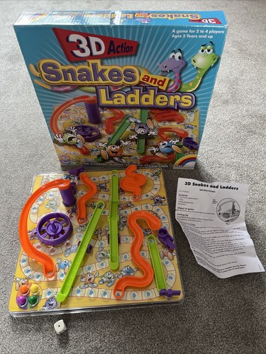 Snakes and ladders kids - 3d,