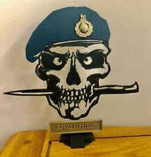 Royal Marines Commando Skull &