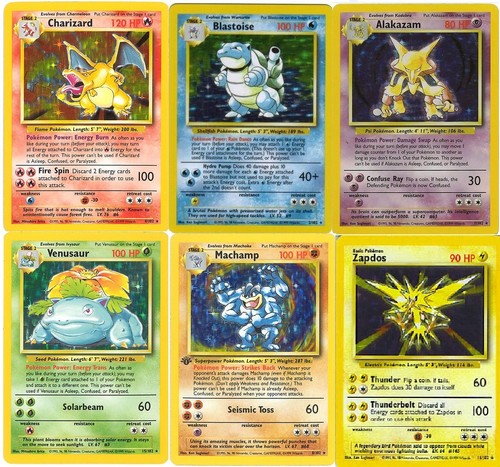 Rare holo base set - (shiny),