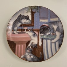 Hamilton Collection Plate ‘Country Kittens’ - Mischief Makers With COA