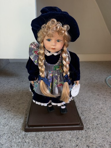 Porcelain doll inch dress - doll,