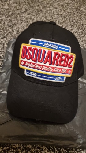 Dsquared2 black baseball cap - dsquared2,