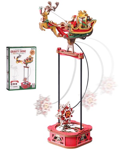 Rokr wooden puzzle santa on - rokr, 3d