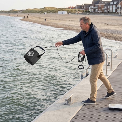 Folding water bucket - folding,