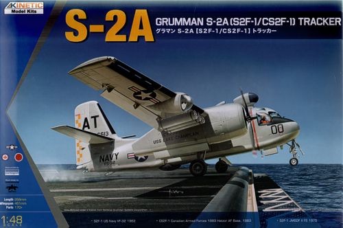 Kinetic grumman s - 1/48, s-2f