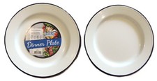 Steel & Enamel Dinner Plate's