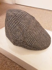 Christys Mens Flat Cap Hat. Medium Size. 