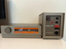 Vintage QUAD 303 Power Amplifier & Stereo FM 3 Tuner