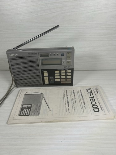 Sony icf 7600d pll - icf-7600d, portable