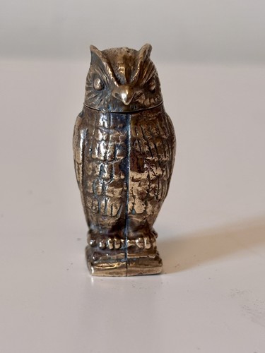 Antique novelty brass owl - novelty,