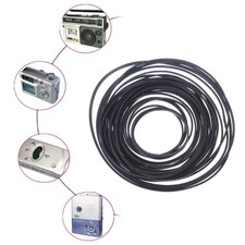 Cassette Tape Player Drive Belts DVD Record Player Belts 0.7x0.7mm Rubber Belts