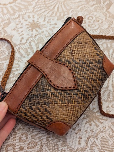 Leather rattan mini - leather,