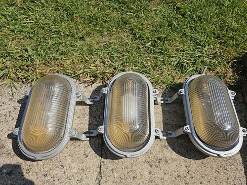 Vintage bulkhead heavy brass - bulkhead,