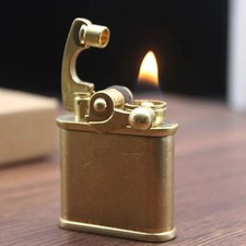 Kerosene brass vintage lighter - brass,