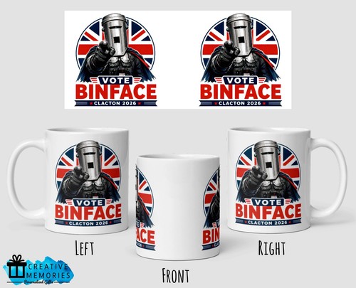 Count binface mug - count,