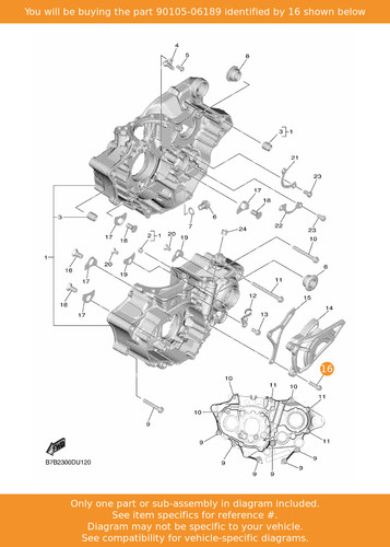 Yamaha bolt flange - yamaha,