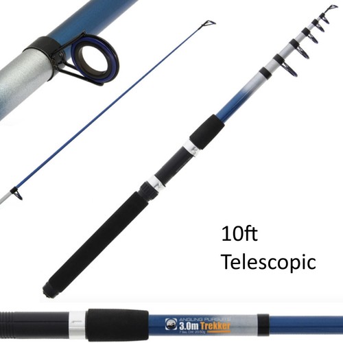 Telescopic fishing rod 10ft - rod,