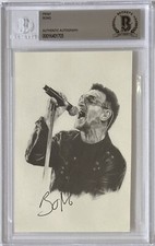 Bono U2 Signed Picture