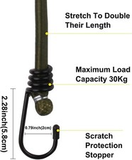 75cm Elastic Bungee Cord