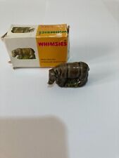 Vintage Wade Whimsies, Rhino