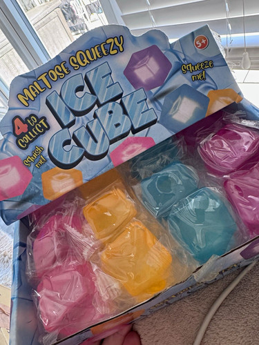 Maltose squeezy ice cube - ice,