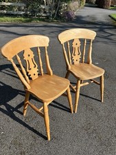 Pair of fine fiddle back