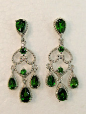 Russian Diopside (Pear) White