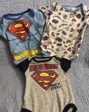 Baby Superman Bodysuit Lot 3