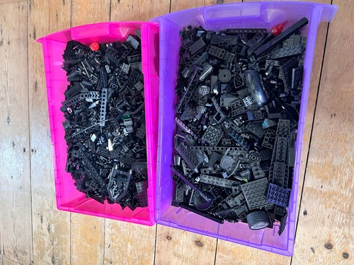 Lego black bricks bundle - lego,