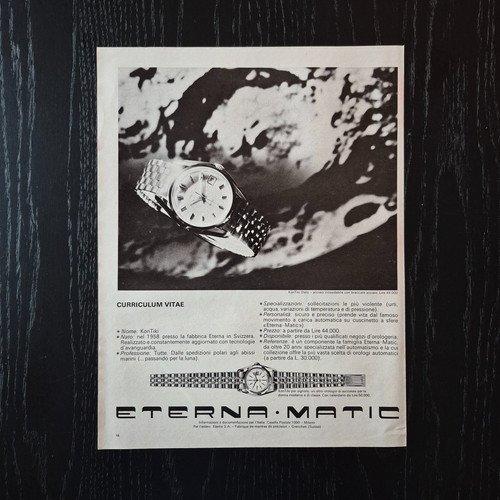 1965 eterna matic kontiki - eterna,