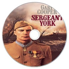 Sergeant York (1941) Public Domain Film Supplied On DVD Free UK Postage